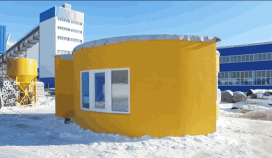En Rusia han construido una casa con impresión 3D en tan sólo 24 horas