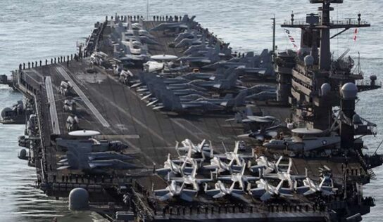 Corea del Norte amenaza con hundir el portaaviones de EE.UU