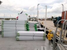 Llega a Cuba buque dominicano con ayuda humanitaria por huracán Irma