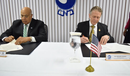 CONSEJO NACIONAL DE DROGAS FIRMA CONVENIO CON FUNDACIÓN POR UN MUNDO LIBRE DE DROGAS