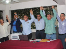 Alexis Jiménez y Rafael Vásquez  García fueron escogidos como candidatos a la presidencia y secretaría general del PRM en SDE por la Corriente interna de Luís Abinader