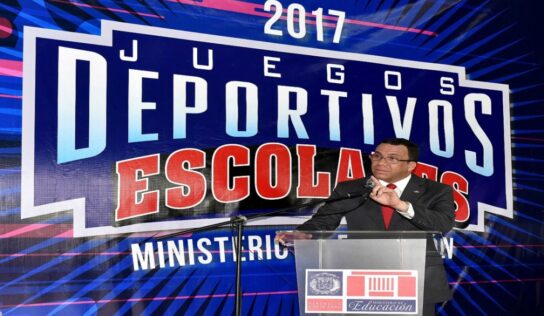 Andrés Navarro y Danilo Díaz anuncian los VIII Juegos Deportivos Escolares con más de tres mil atletas estudiantiles de todo el país