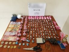 DNCD OCUPA COCAÍNA MARIHUANA Y DESMANTELA GRUPO DEDICADO AL TRÁFICO DE CONSUMO INTERNO EN LA VEGA