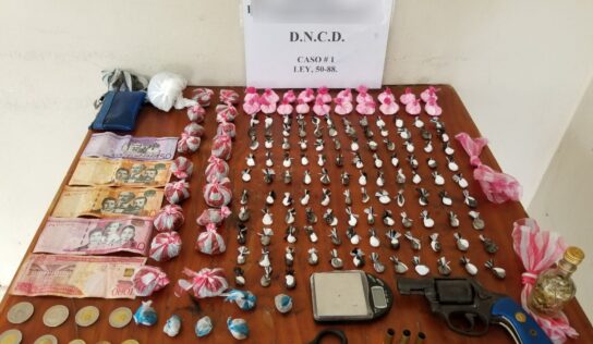 DNCD OCUPA COCAÍNA MARIHUANA Y DESMANTELA GRUPO DEDICADO AL TRÁFICO DE CONSUMO INTERNO EN LA VEGA