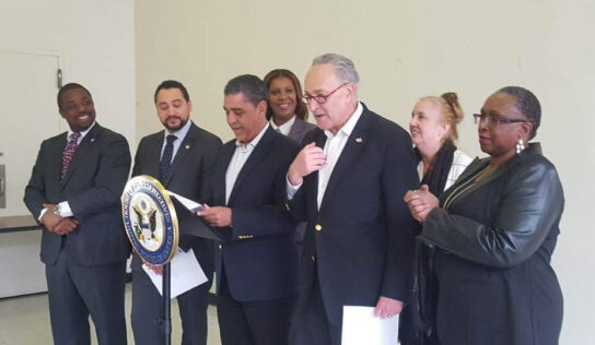 Congresista Espaillat y Senador Schumer salvan con fondos federales proyecto de vivienda Lakeview Apartments en Harlem en beneficio de la comunidad