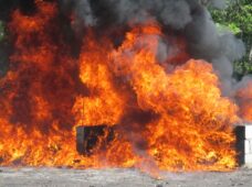 Incineran otros 137 kilogramos de drogas confiscados la pasada semana en varios operativos