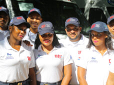 Presidente Danilo Medina deja en funcionamiento 911 en La Romana y Bayahibe