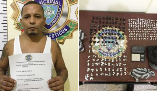 DICAN detiene de nuevo a Carlos IA; se le ocupó cientos de porciones de drogas