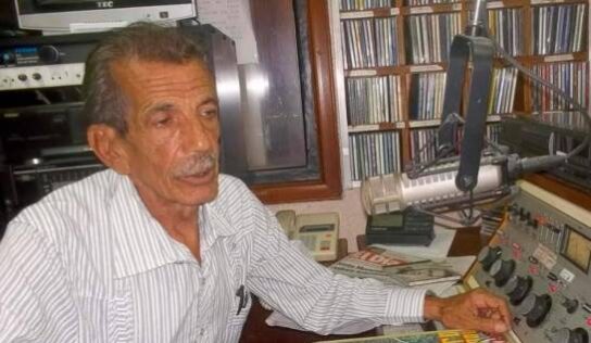 MMV expresa pesar por muerte de cronista deportivo de Santiago