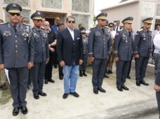 La Policía despidió con altos honores al ex jefe Luis Alberto Núñez Guzmán