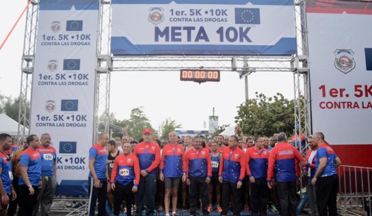 UNIÓN EUROPEA Y DNCD CELEBRARON CON ÉXITO SU PRIMERA CARRERA CONTRA LAS DROGAS
