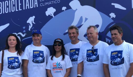 Diversas instituciones pedalean contra el cambio climático