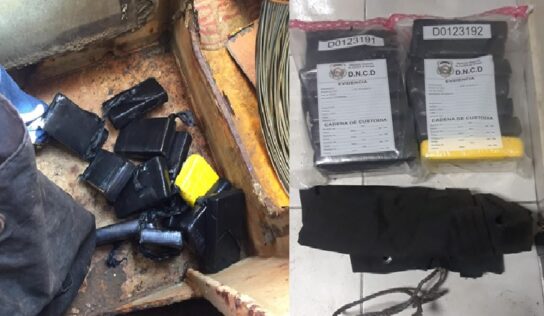 Ocupan 13 paquetes de cocaína a un dominicano cuando los trataba de sacar de un Buque en el Muelle de Haina Oriental