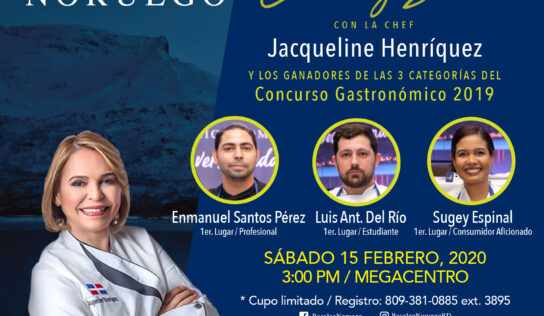 BACALAO NORUEGO EN REPÚBLICA DOMINICANA ANUNCIA COOKING SHOW