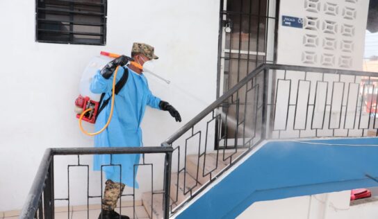 Ministerio Público DN realiza jornadas de desinfección en Fiscalías Comunitarias para prevenir expansión del COVID-19