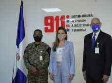 La alcaldesa del Distrito Nacional visita las instalaciones del Sistema 9-1-1