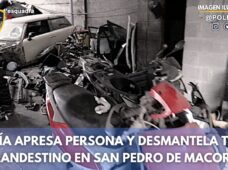 Policía apresa persona y desmantela taller clandestino en sector Punta Brava, San Pedro de Macorís