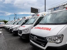 Sistema 9-1-1 suma 120 nuevas ambulancias entregadas al SNS para fortalecer las atenciones a  emergencias prehospitalarias