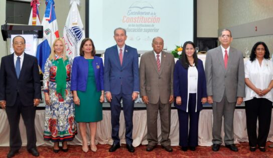 MESCyT y Tribunal Constitucional lanzan programa enseñanza de la Constitución en las universidades e institutos superiores