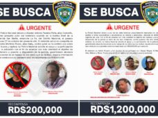 Policía ofrece recompensa de RD$200,000 por información de 7 presuntos delincuentes