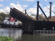 Obras Públicas informa prolonga cierre por trabajos en el Puente Flotante