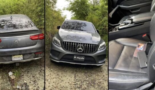 Policía recupera yipeta despojada a pareja deesposos en Puerto Plata