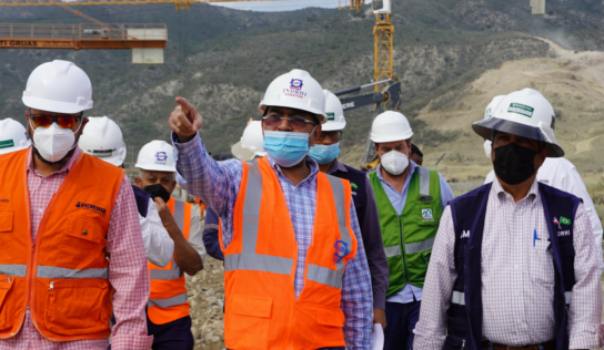 INDRHI informa avance de 90 % de la presa Monte Grande; asegura trabajos no se detienen