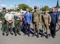 Sistema 9-1-1 hace entrega de 50 nuevas motocicletas a la DIGESETT