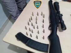 En Bani: Policia Nacional ocupa fusil semiautomático